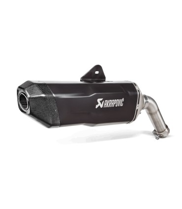 MUFFLER TI/CF BK F900GS