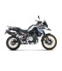 MUFFLER TI/CF BK F900GS