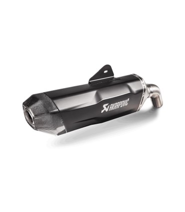 MUFFLER TI/CF BK F900GS