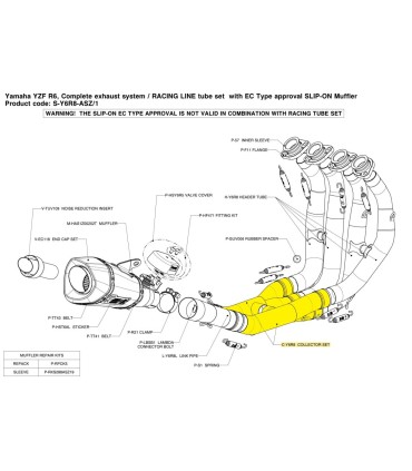 COLLECTOR SS YZF-R6 09