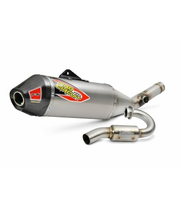 EXHAUST T6 SS/TI/CF KAW