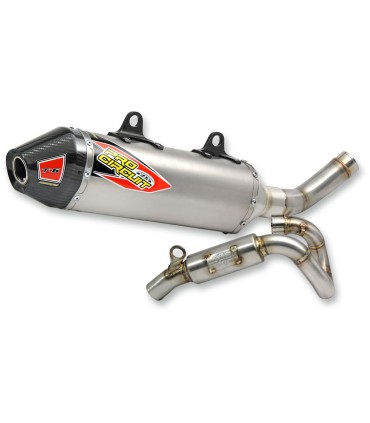 EXHAUST T6 SS/TI/CF KTM 250