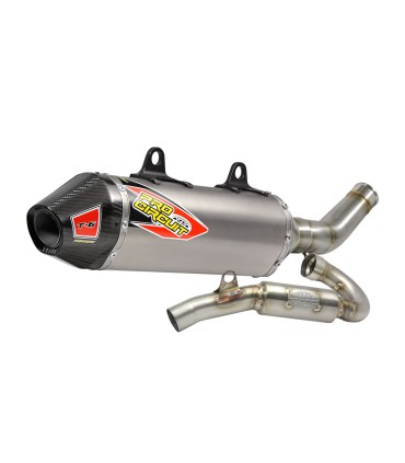 EXHAUST T6 SS/TI/CF HVA 450