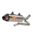 EXHAUST T6 SS/TI/CF HVA 450