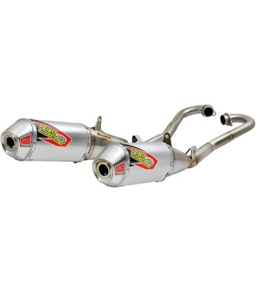 EXHAUST T6 SS DUAL S/A