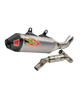 EXHAUST T6 SS/TI/CF KTM
