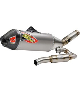 EXHAUST T6 SS/TI/CF KAW