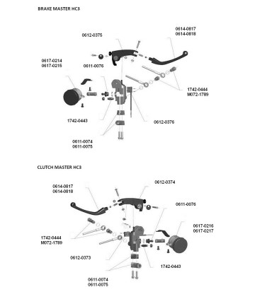 LEVER BRACKET HC3 LEFT
