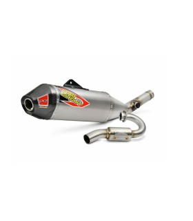 EXHAUST T6 SS/TI/CF CRF25