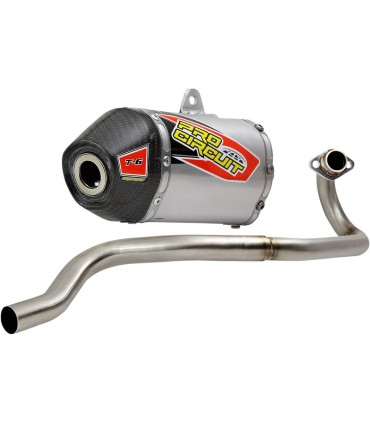 EXHAUST T6 SS CF CAP SA