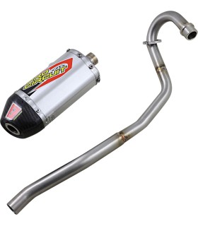 EXHAUST T6 SS CF CAP SA