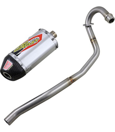 EXHAUST T6 SS CF CAP SA