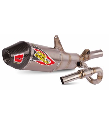 EXHAUST T-6 SS /TI/CF CRF250R 