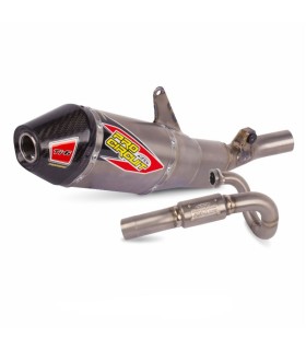 EXHAUST TI-6 PRO TIT W/CF CRF2