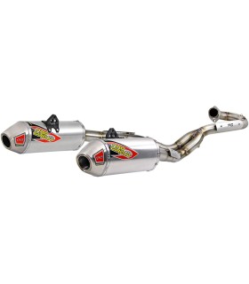 EXHAUST TI6 DUAL YAM