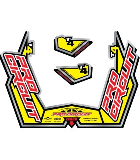 EXHAUST STICKER KIT T4-GP