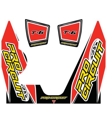 EXHAUST STICKER KIT T-6