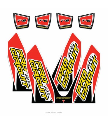 EXHAUST STICKER KIT T-6