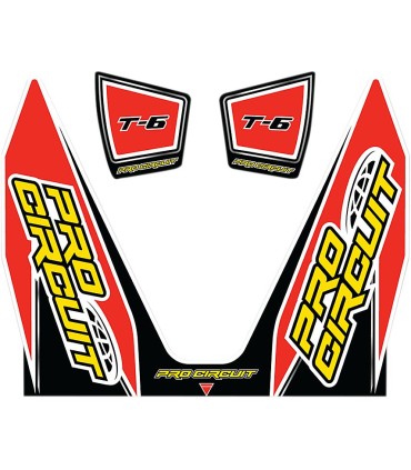 EXHAUST STICKER KIT T-6