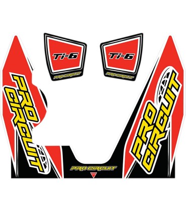 EXHAUST STICKER KIT TI-6