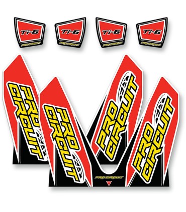 EXHAUST STICKER KIT TI-6