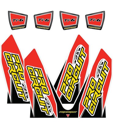 EXHAUST STICKER KIT TI-6