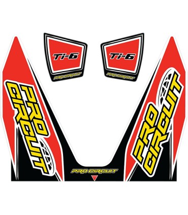 EXHAUST STICKER KIT TI-6