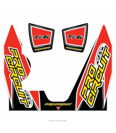 EXHAUST STICKER KIT TI-6