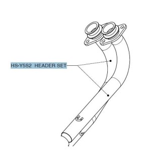 HEADPIPE KIT SS T-MAX