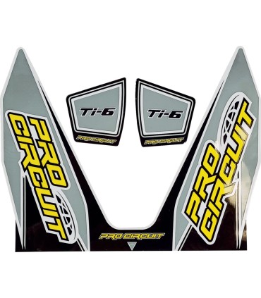 DECAL TI6 GRAY