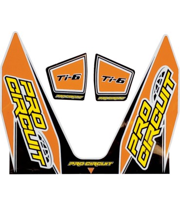 DECAL TI6 ORANGE