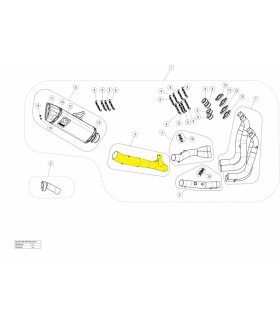 LINK PIPE SS HAYABUSA