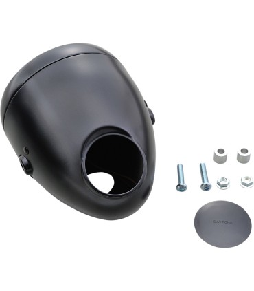 HEADLIGHT VINTAGE BLACK+BLACK