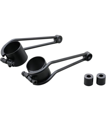 HEADLIGHT BRACKET 39MM BLACK