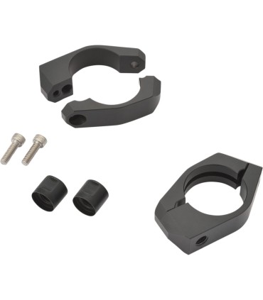 ALUMINIUM FORK CLAMP SET 35MM 