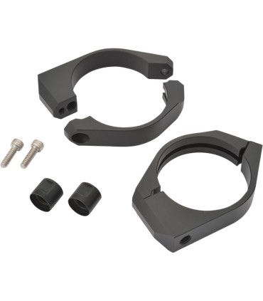 ALUMINIUM FORK CLAMP SET 57MM 