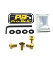 BOLT KIT LIC PLATE M6X16 GOLD