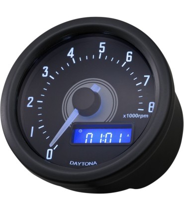 VELONA60 TACHOMETER 8000RPM BL