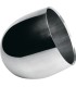 CUP 3-3/8 GAUGE CHROME