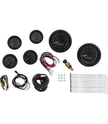 GAUGE 6PK BLK/GRY BLK