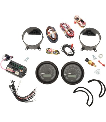 GAUGE 2PK BLK/GRY BLK