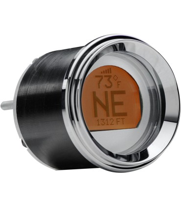 GAUGE LCD GPS SLV/CHR