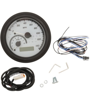 GAUGE TANK WHT/GRY BLK