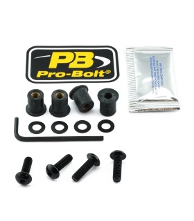 BOLT KIT SCREEN BLACK