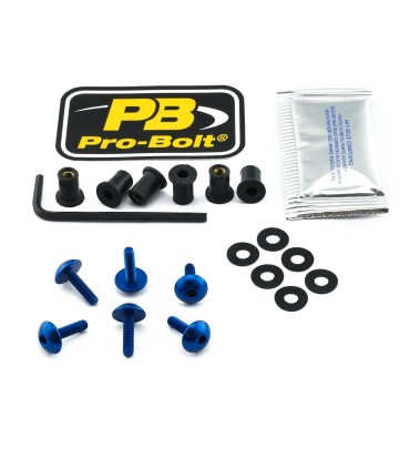 BOLT KIT SCREEN BLUE