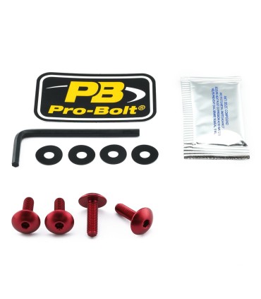 BOLT KIT SCREEN RED