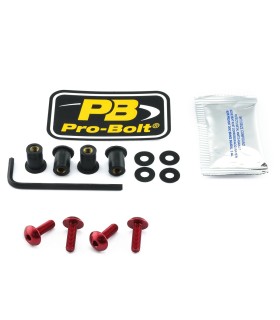 BOLT KIT SCREEN RED