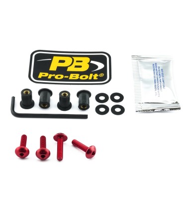 BOLT KIT SCREEN RED