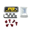 BOLT KIT SCREEN RED