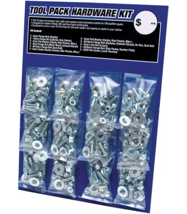 HARDWARE KIT ZINC 12PK
